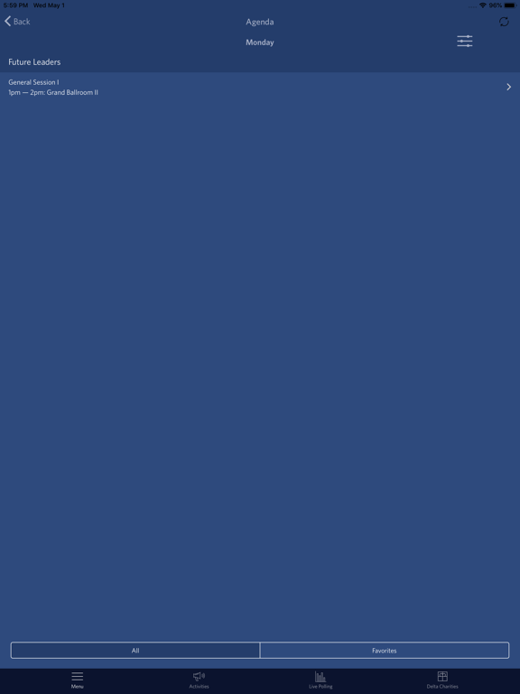 Delta Events iPad screenshot 4 - Business app