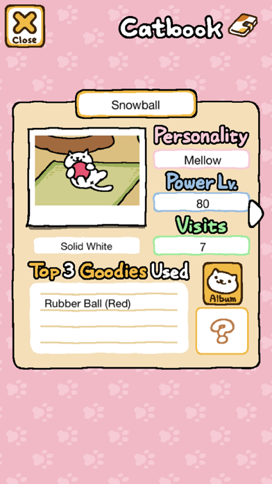 Screenshot #3 pour Neko Atsume: Kitty Collector