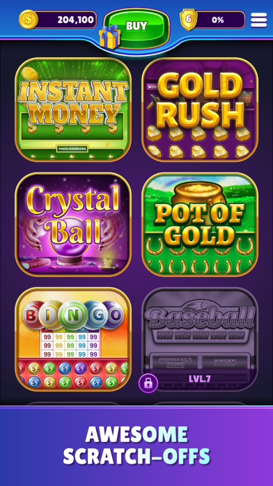 Jackpot Scratchers Screenshot