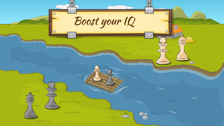 #3. River Crossing IQ Logic (iOS) 由: Abd alhameed Alhinbazly