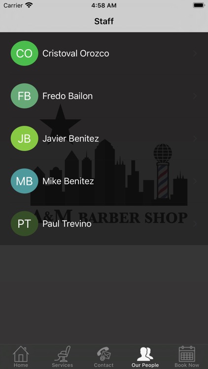 A&M Barber shop screenshot-4