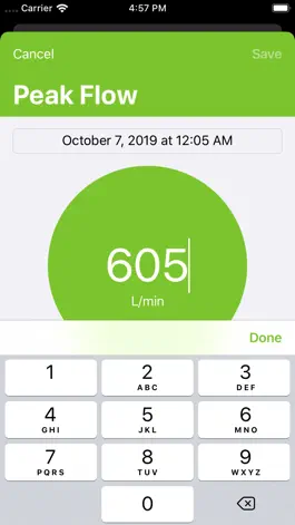 Game screenshot Asthma Tracker apk