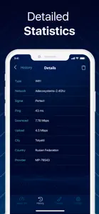 WIFI & Internet Speed Test screenshot #4 for iPhone