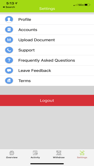 App screenshot