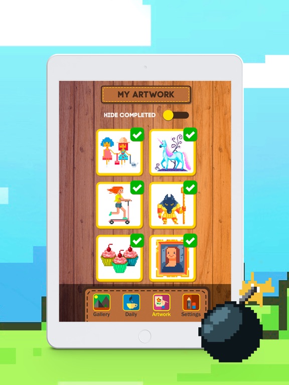 Screenshot #5 pour Coloriage pixel art par numéro