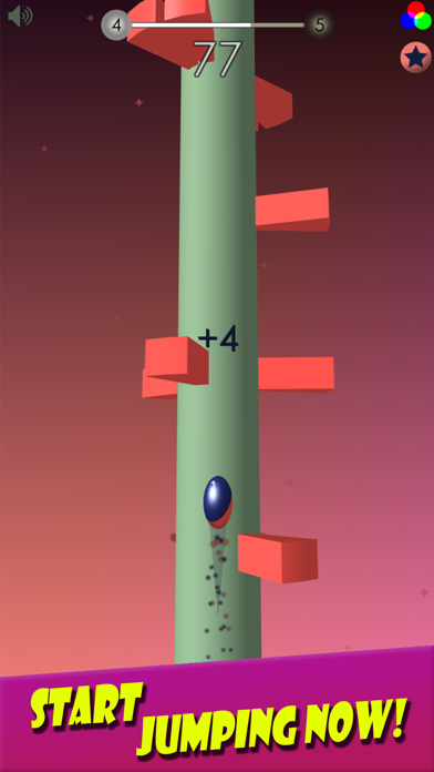 Rise On Top: Helix Jump Ball screenshot 4