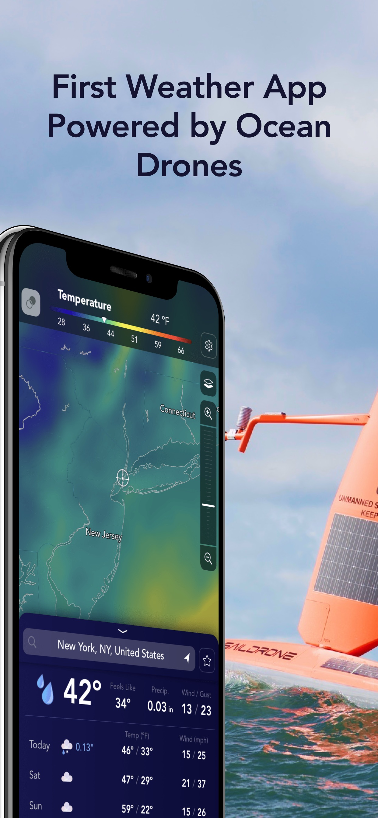 Weather: Saildrone Forecast