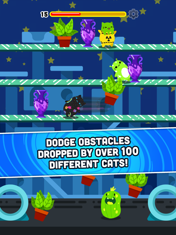 Cats vs Pickles iPad screenshot 1 - Games app