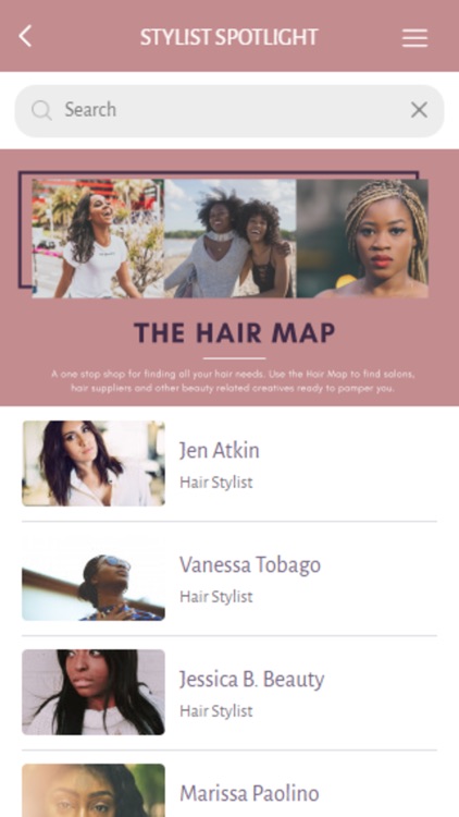 THE HAIR MAP