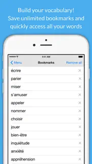 How to cancel & delete french dictionary & thesaurus 3