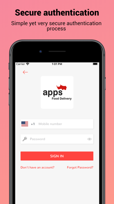 Screenshot #2 pour AppsRhino food Delivery