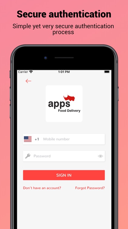 AppsRhino food Delivery
