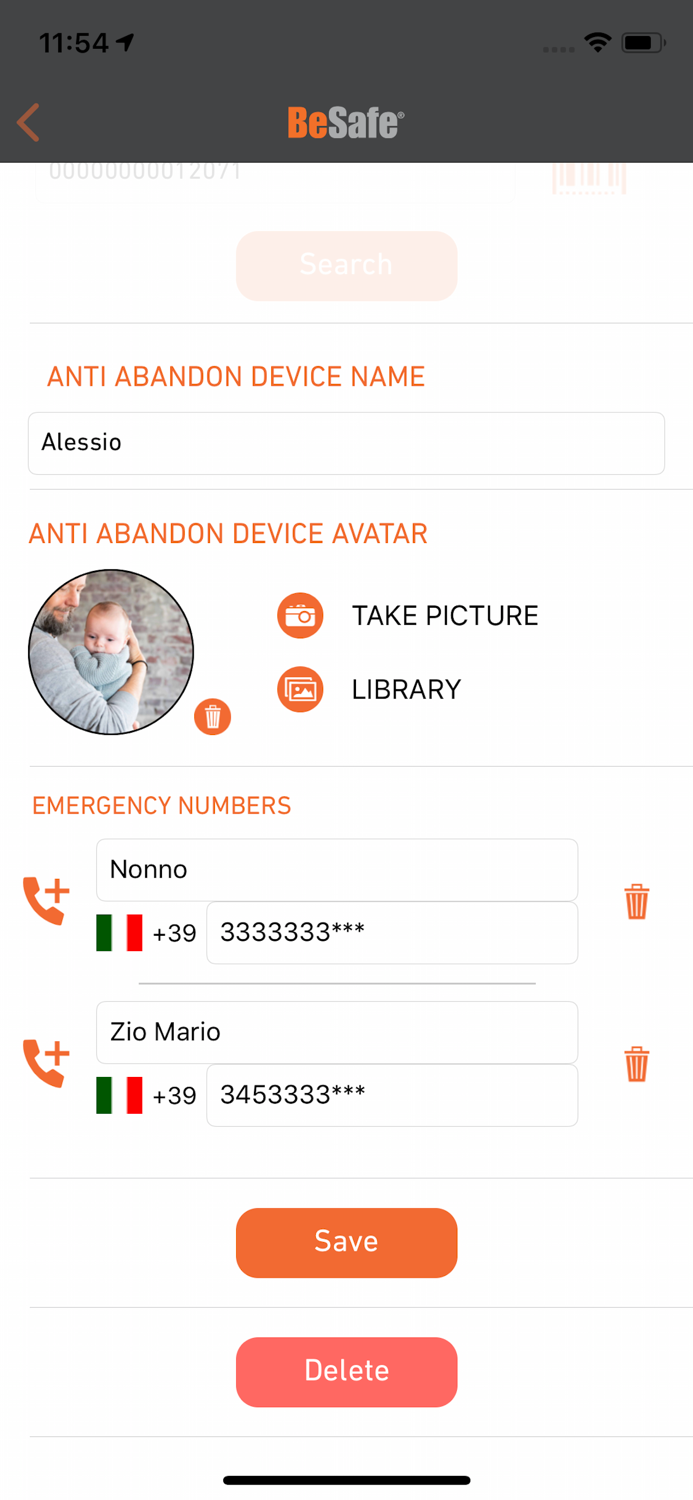 BeSafe Anti Abandon Device