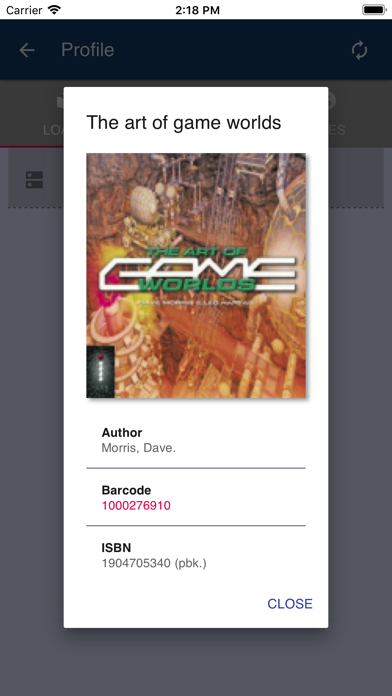 MATRIX LIBRARY Screenshot