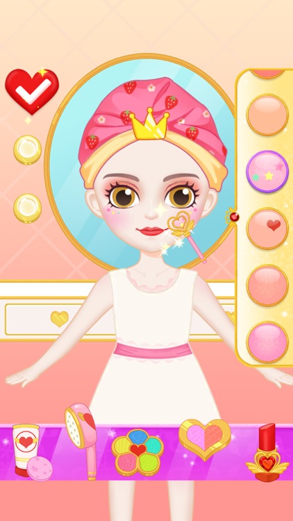 Princess Makeup Dress Design screenshot-4