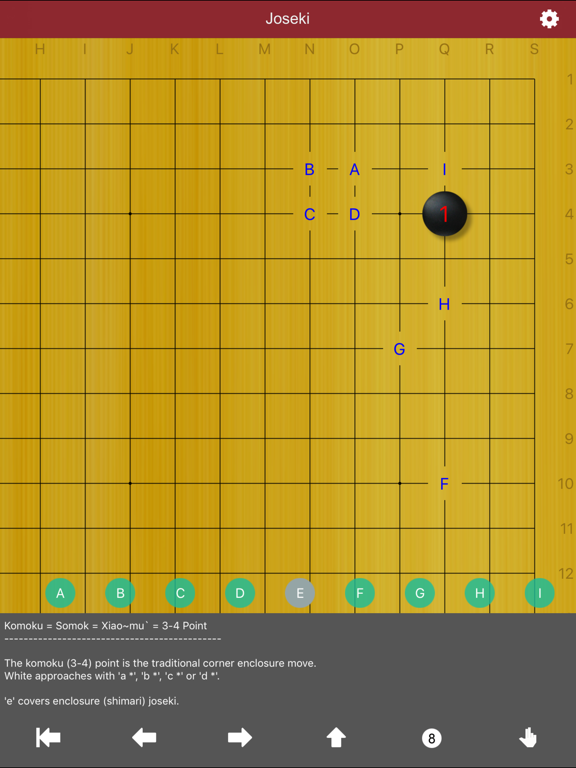 Screenshot #5 pour Go Game Joseki Dictionary HD