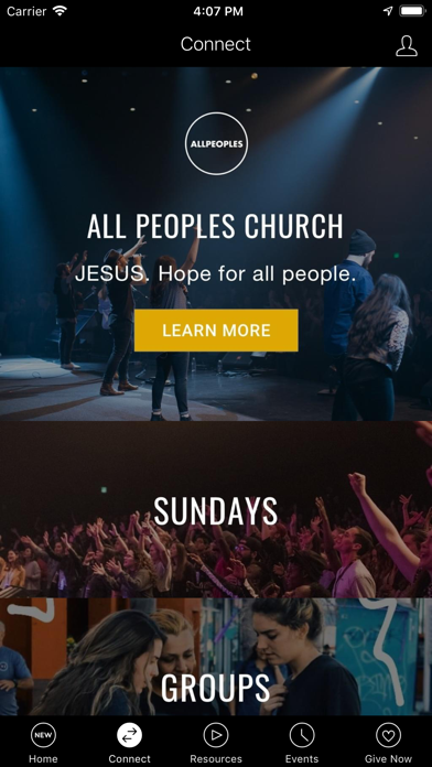 Screenshot 2 of All Peoples Church App