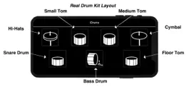 Game screenshot iDrums apk