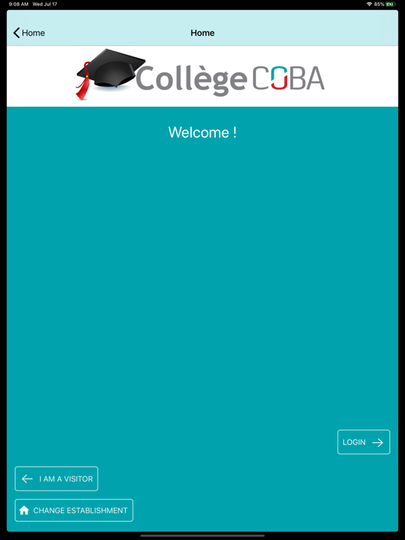COBA Campus iPad screenshot