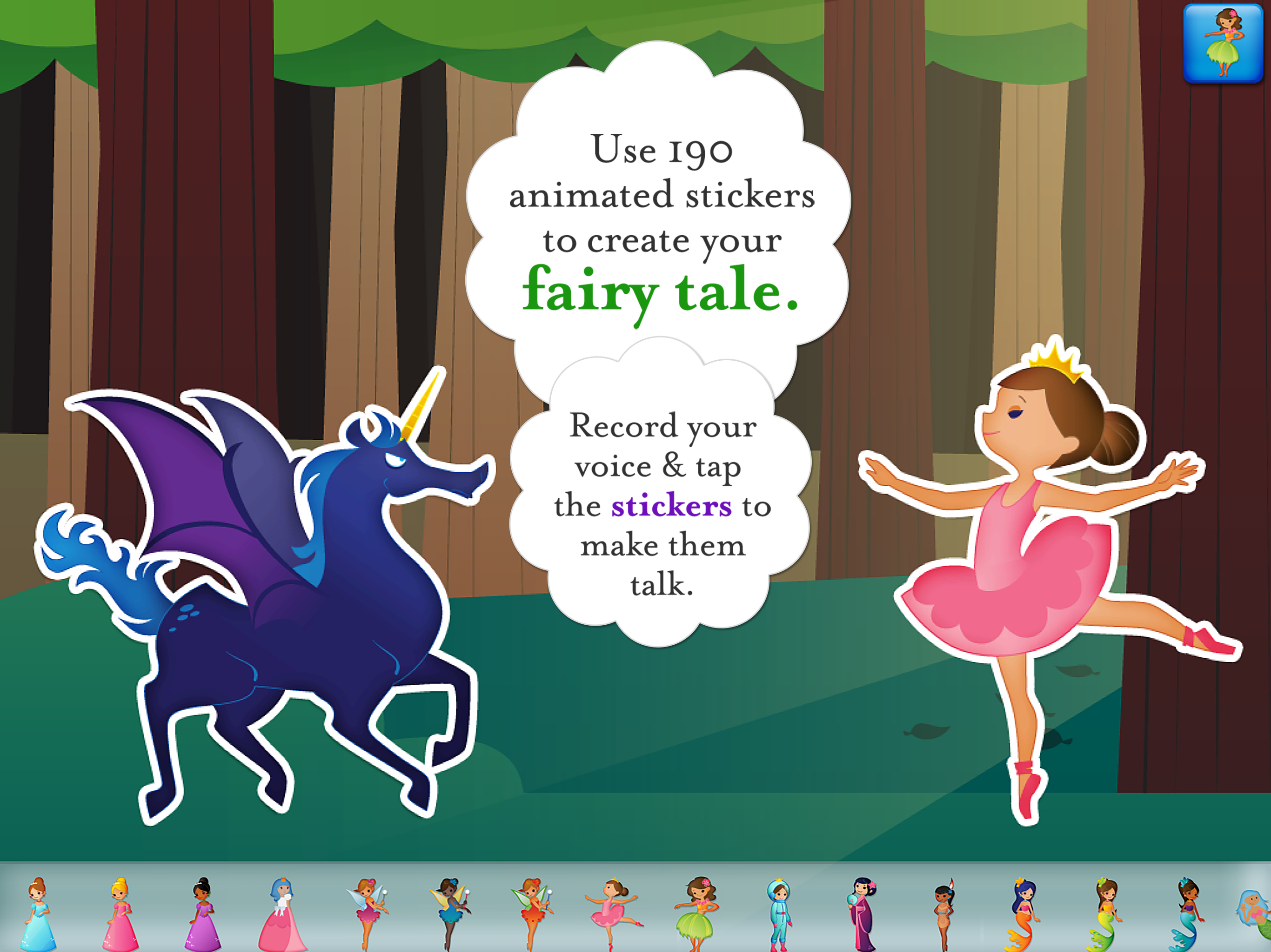 Princess Fairy Tale Maker screenshot 8