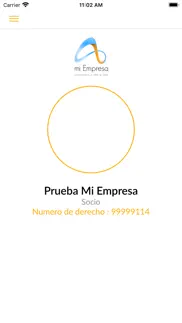 mi empresa app iphone capturas de pantalla 3