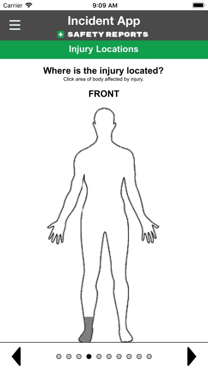 Safety Incident Reports | SR