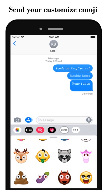 Fonts - Font & Emoji Keyboard screenshot-5