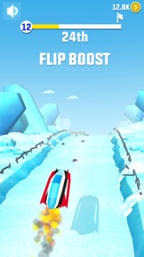 Flippy Snow Rider Race screenshot