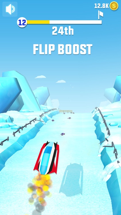 Flippy Snow Rider Race