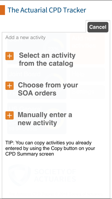 How to cancel & delete SOA CPD Tracker from iphone & ipad 3