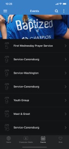 Champion Christian Center screenshot #3 for iPhone