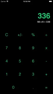 calculator+= iphone screenshot 1