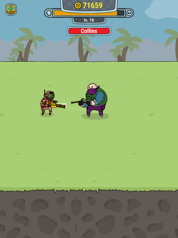 Run and Gun - shooting game iPad screenshot 5 - Games app
