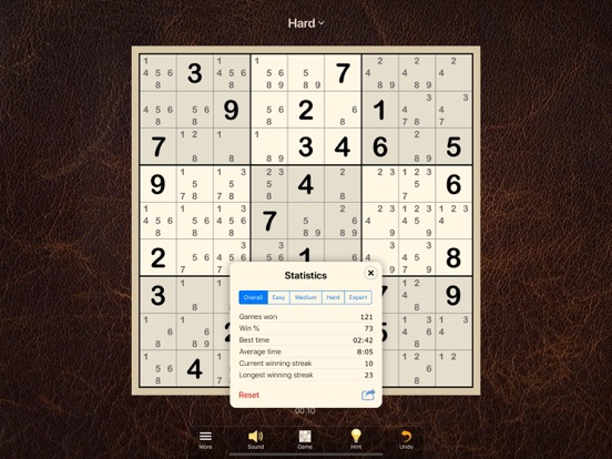 Sudoku by Logify iPad screenshot 6 - Games app