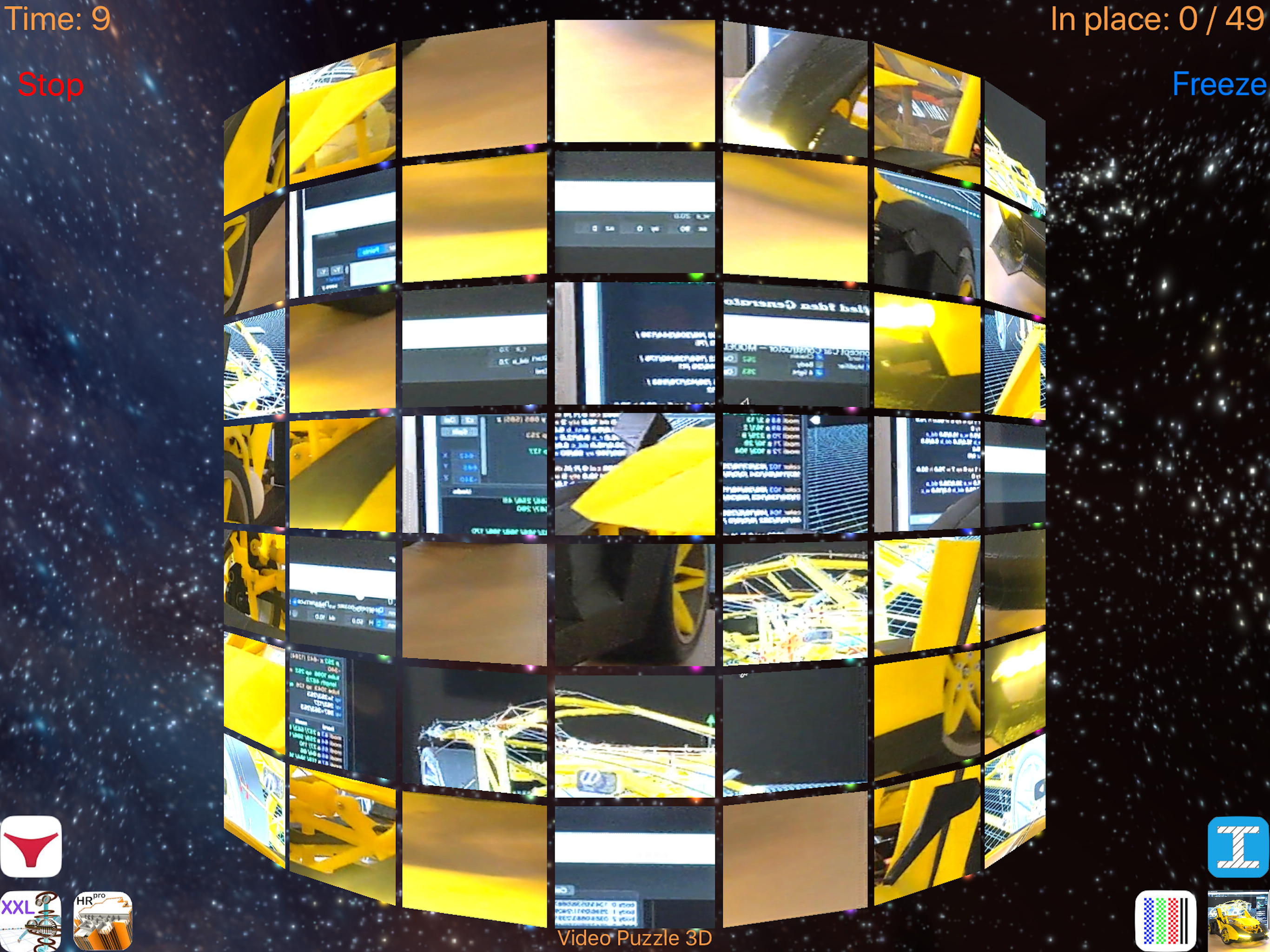 Video Puzzle 3D