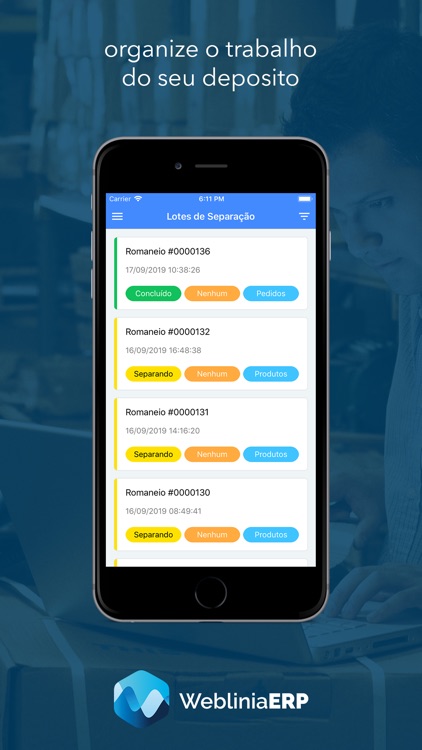 WebliniaERP - Meu Estoque