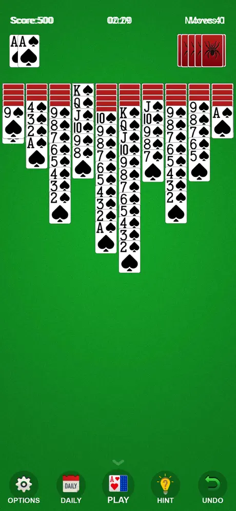 .Spider Solitaire!