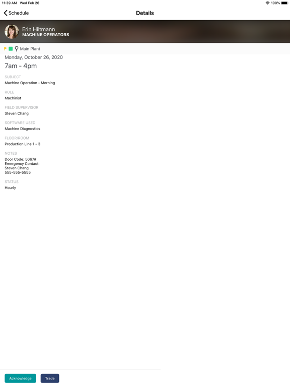 Screenshot #5 pour ScheduleFlex by Shiftboard