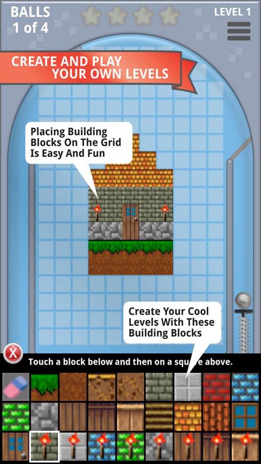 Pinball Block Breaker Craft - 1.3 - (iOS)