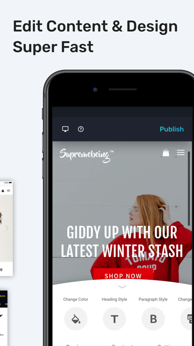 Screenshot #2 pour Website, Store Builder -Boomer