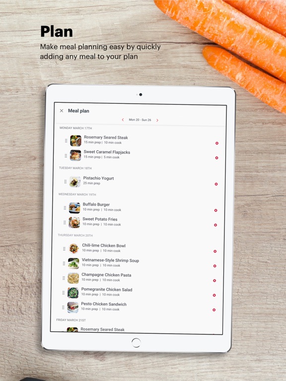 FeedMe: Easy Recipe Sharing iPad screenshot 3 - Food & Drink app