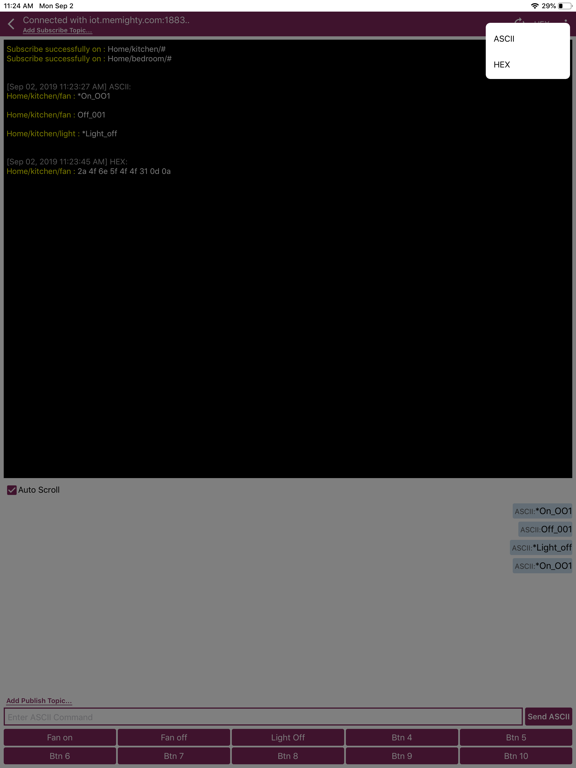 MQTT Terminal Pro iPad screenshot 6 - Developer Tools app