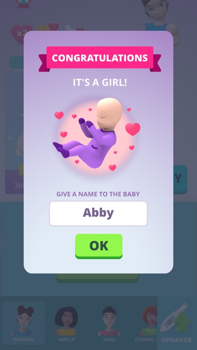 Baby & Mom Idle Life Simulator Screenshot