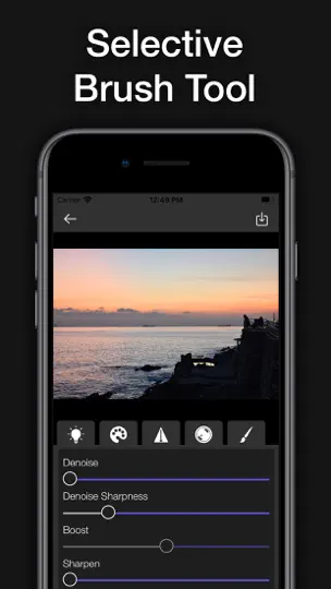 Скриншот Light Suite - RAW Photo Editor на iPhone 6