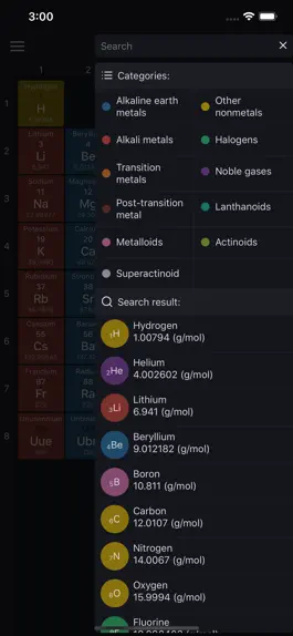 Game screenshot Periodic table: Chemistry 2019 apk