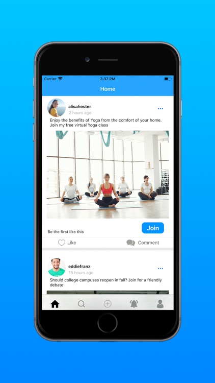 Zoomout  - Find Live Meetings