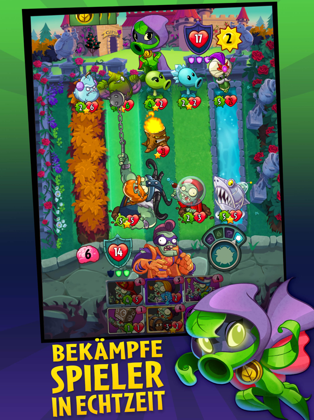 ‎Plants vs. Zombies™ Heroes Screenshot