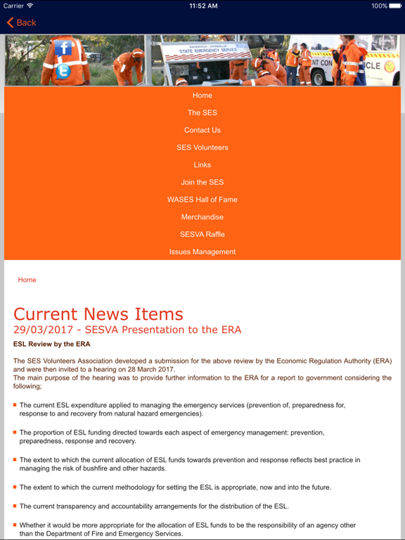 Screenshot #6 pour State Emergency Service VA HD
