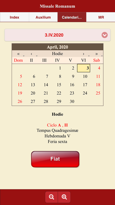 Missale Romanum Screenshot