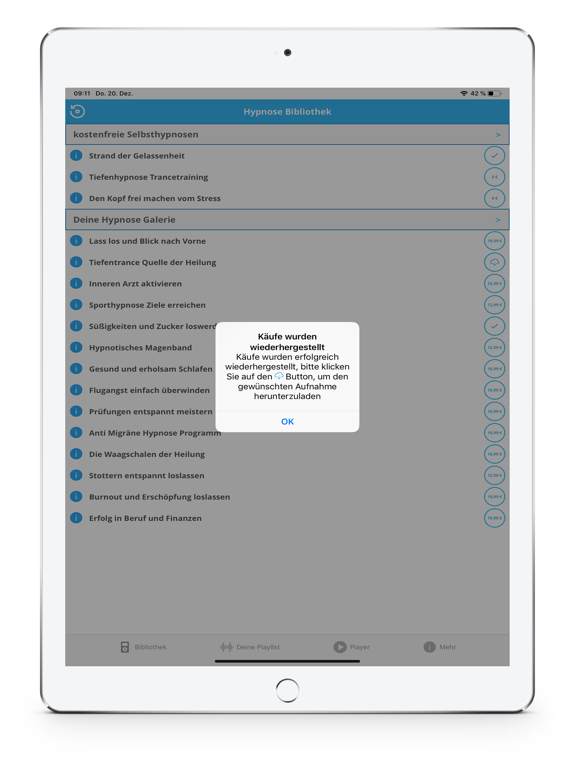 Screenshot #6 pour Dittel Hypnose App
